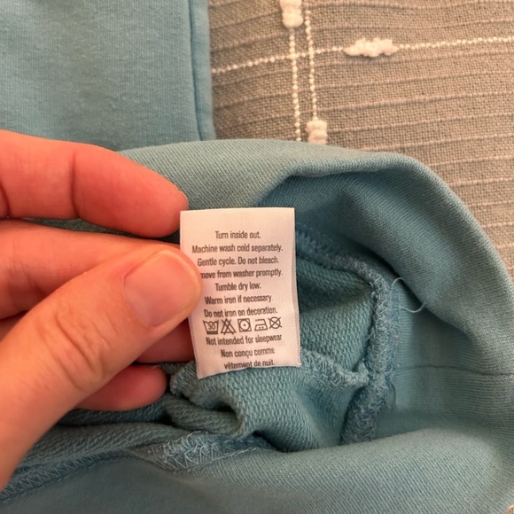 Gymboree Blue tunic sweatshirt with Pink Embroidery size 4 - Picture 5 of 5